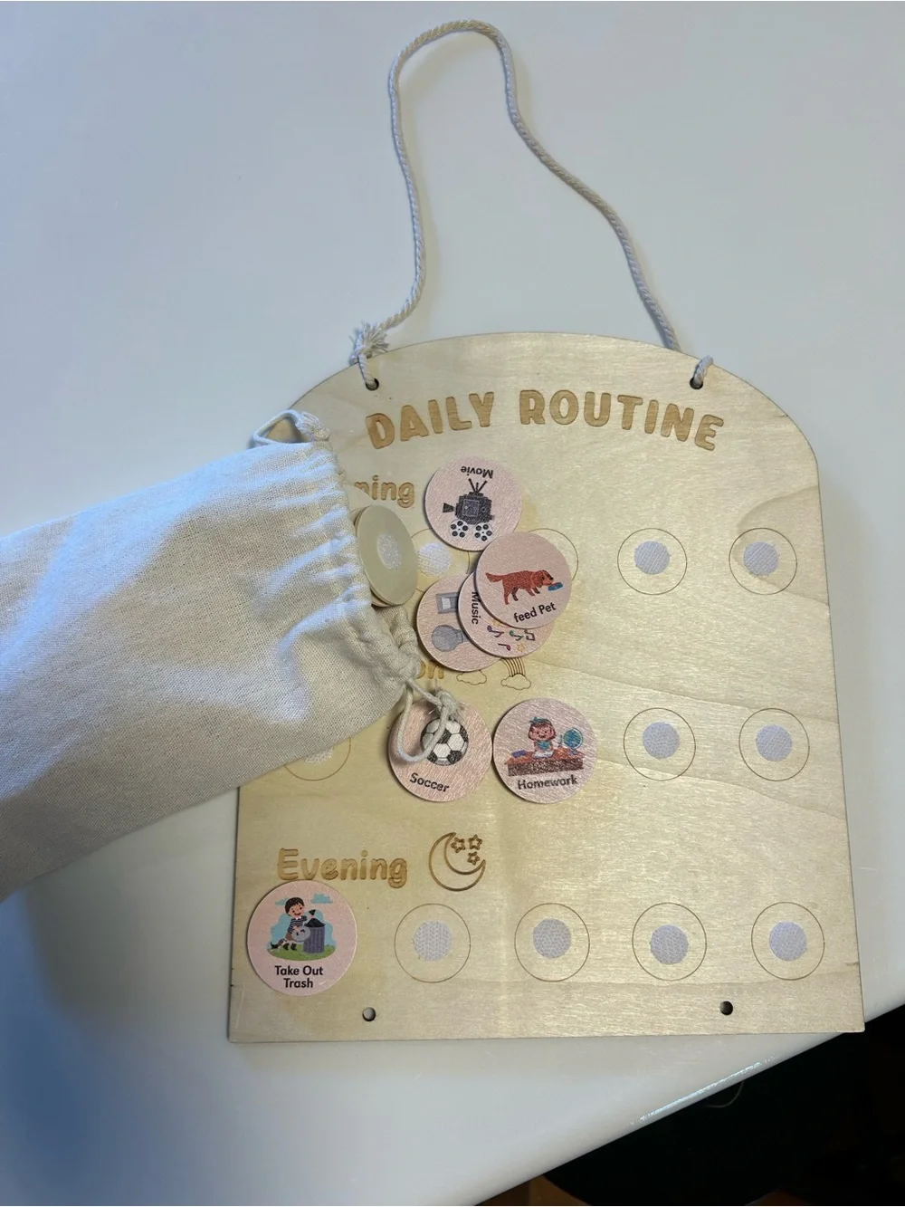Daily Routine Kids Reward Chart